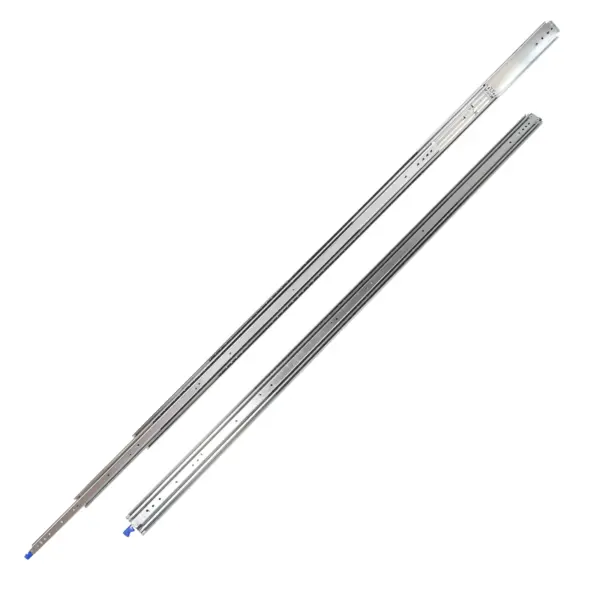 Heavy Duty Drawer Slides Rust Proof 3-Fold Guide Rail Wear Resist Professional Drawer Runners for RV Truck Mechanical Cabinet