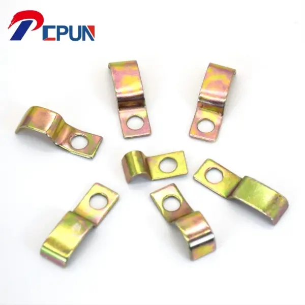 100pcs 6mm Dia/Single Side fixture Oil Tube/Pipe/Hose Clamps PC-1106 For Centralized Lubrication System/CNC Machine Center