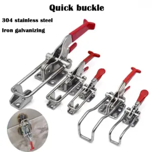 304 Stainless Steel Quick Fixture lock Buckle lock Box Buckle Adjustable clamp Clamping Tool Quick press door bolt