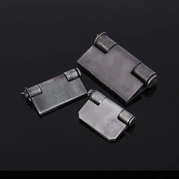 1PCS Thickened Welded Hinges Iron Door Hinges Electric Welded Hinges Heavy-Duty For Car Carriage Hinges Disassembly Hinges