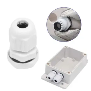IP66 Waterproof Junction Box Plastic Cable Wire Connector Gland Case Water-resistant Shell Support Sonoff Basic/RF/Dual/Pow