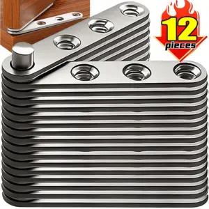 360° Rotatable Stainless Steel Hidden Hinges Heavy Duty Door Hinge Window Pivot Cabinet Furniture Hardware Fitting Wholesale