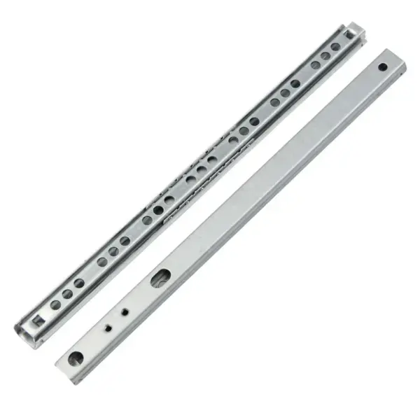 2Pcs Ball Bearing Drawer Slides Furniture Slide Steel Ball Bearing Slides Keyboard Cabinet Cupboard Drawer Runners Drawer Slide