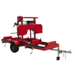 Horizontal Band Saw Mobile Saw Diesel Portable Sawing Machine Wood Cutting Wood Sawing Machine Equipment Chain Saw