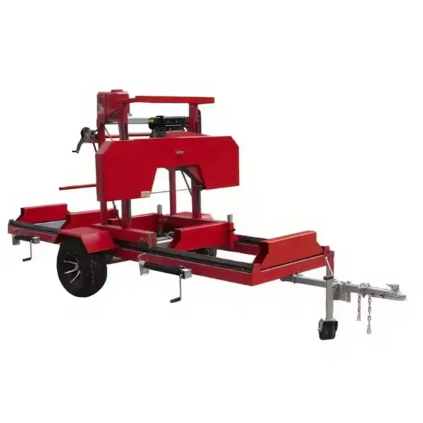 Horizontal Band Saw Mobile Saw Diesel Portable Sawing Machine Wood Cutting Wood Sawing Machine Equipment Chain Saw