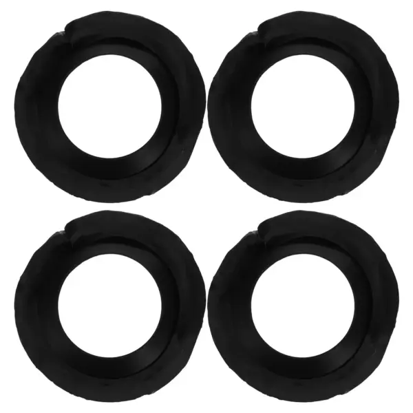 4Pcs Toilet Sealing Ring Universal Leakproof Rubber Gasket Toilet Flange Repair Kit Waterproof Bowl Ring