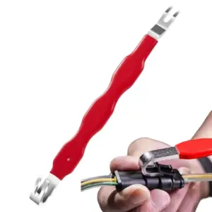 Electrical Terminal Connector Wire Connector Remover Double Ended Power-off Pry Bar Automotive Repair Hardware Tool