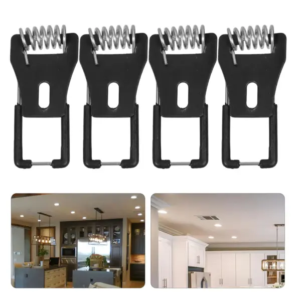20Pcs Ceiling Light Spring Clips Downlight Panel Lamp Clamp Recessed Lighting Retaining Clip Secure Fixing Lighting Accessories