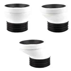 Offset Toilet Flange Shifter Replacement Portable Easy Installation Fitting Connector for Repairing Tub Waste Bathroom