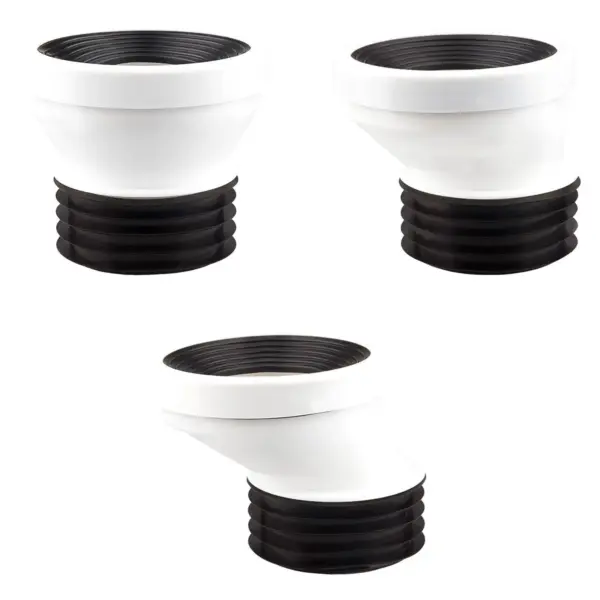 Offset Toilet Flange Shifter Replacement Portable Easy Installation Fitting Connector for Repairing Tub Waste Bathroom