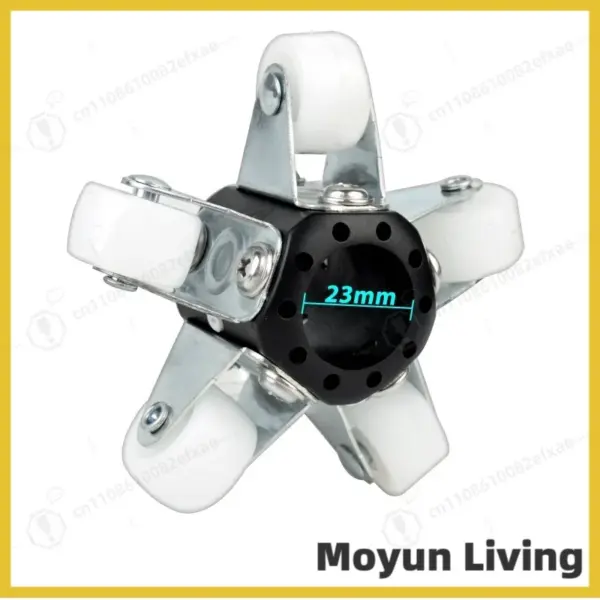 23mm Camera Roller Centering Guide for 100mm+ Pipe Inspection, Pipeline Crawler Support Frame
