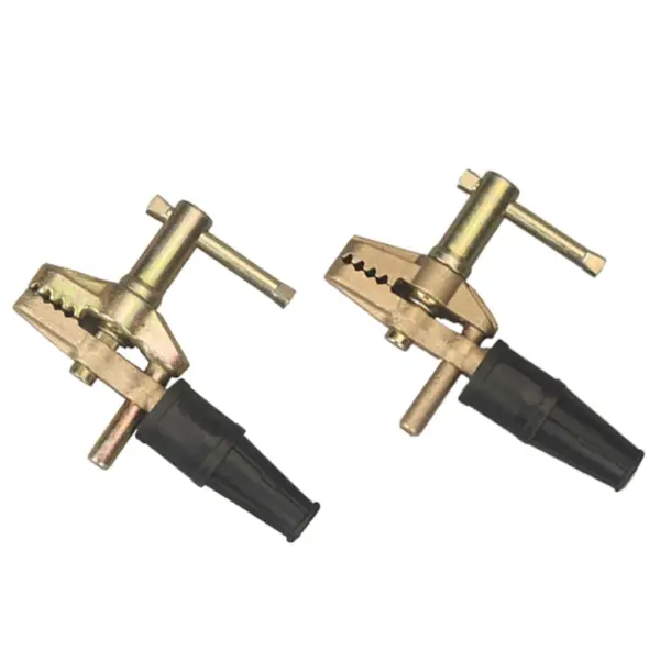 800A Heavy Duty Brass Ground Welding Clamp, Ground Wire Clamp For Welder Tools For G-type Clamp With Screw-type Crimping