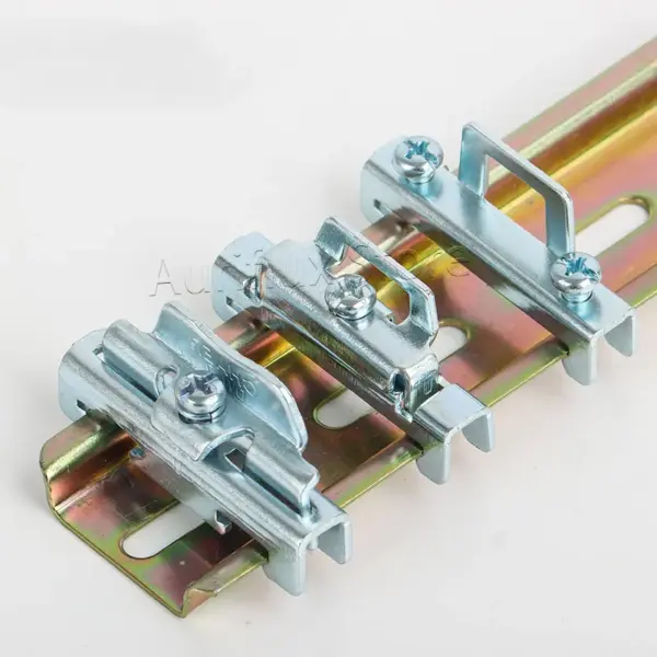 10/20pcs 35mm DIN Rail End Stopper Terminal Block - Terminal Block End Clamp / Fixed Block
