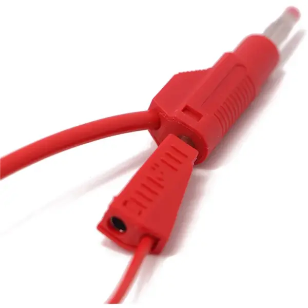 30 Sets Retractable Sheath 4Mm Banana Plug Connectors Stackable Wire Solder Multimeter Test Leads Ends Plugs Adapter-B61B