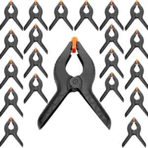10pcs Nylon Woodworking A-shaped Clip Quick Plastic Clip Tool Spring Clip for Photography Background Fixation Toggle Clamps