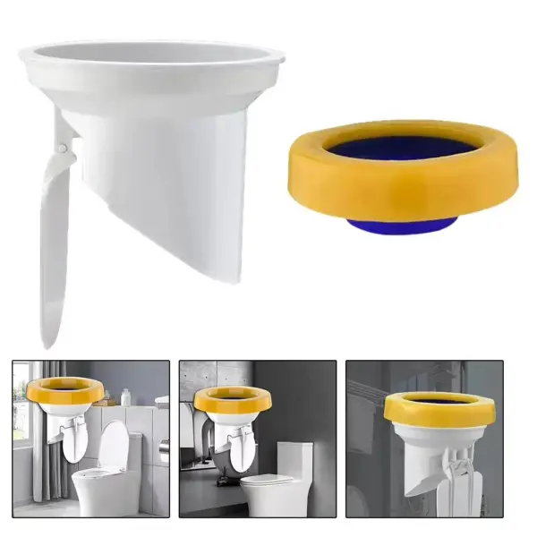 Automatic Closing Toilet Flange Seal Ring Anti-Odour Plug Check Valve Floor Drain Seal Ring Universal Anti-Odour Fittings