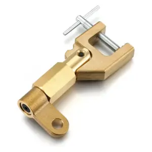【FITTING】Standard Solid Brass Clamps For Industrial Use 0.87Kg 600 Amp Welding Ground Clamp Brass