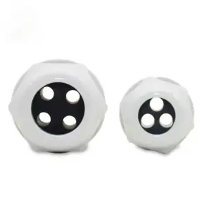 Porous Rubber Plug Plastic IP67 Waterproof Hose Gland CE ROHS Nylon Cable Glands M16 M12 M20 M25