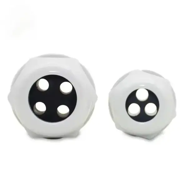 Porous Rubber Plug Plastic IP67 Waterproof Hose Gland CE ROHS Nylon Cable Glands M16 M12 M20 M25