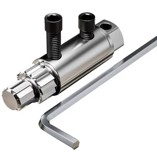 AT05-Water-Pipe Valve Repair Tool Set- Faucet Angle Valves Damage Screw Extractor, Broken Wire Slide Tooth Removal For 4/6 Point