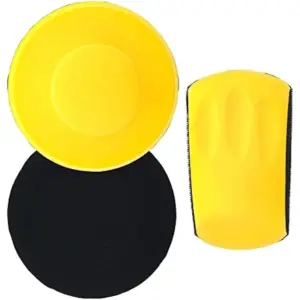 Hand Sanding Block Hook and Loop Sanding Blocks Hand Sanders for Wood Round and Mouse Hand Sanding Block Sanding
