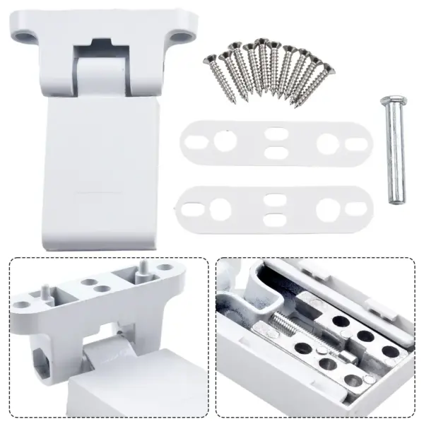 Door Casement Flag Hinge Aluminum Alloy Balcony Door Window Adjustable Hinge Security Left Right Heavy Duty Hinges Hardware