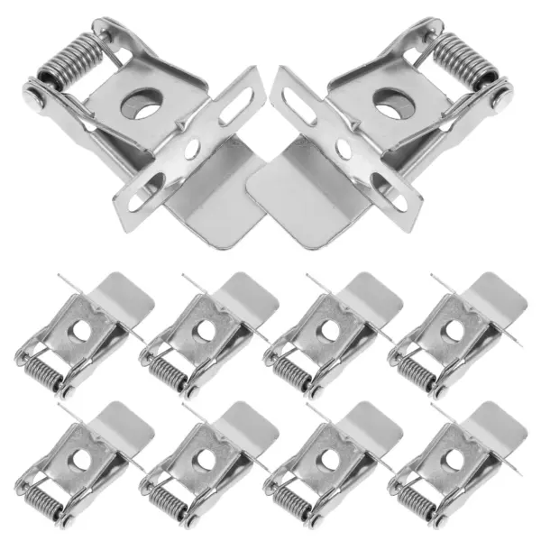 1Set Downlight Spring Clip Retaining Clamp Metal Recessed Light Ceiling Panel Lamp Clamp Retrofit Secure Lighting Accessories