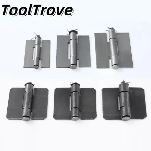 Thickened Weld-On Hinge - Heavy-Duty Hinge for Iron Doors, Cars, Truck Beds, Detachable Welding Hinge