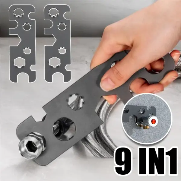 Faucet Aerator Removal Wrench Universal Key Tool for Embedded and Specialty Models Multifunctional Kitchen Sink Installer