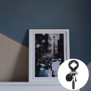 Quick Tightening Photo Frame Clamp with Micro Thread Adjustment Detachable Plastic Corner 90 Degree Right Angle Strap Clamp