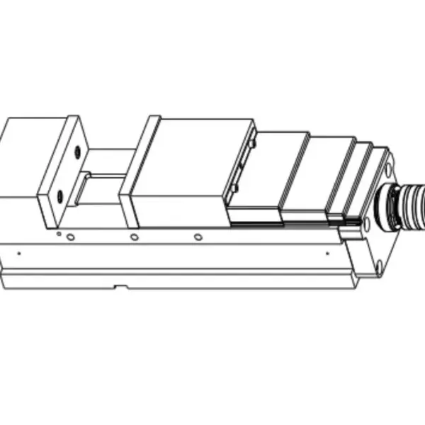 Cross border special supply MR- MPL- 130B High- Precision MC Compact Mechanical/ Hydraulic Tilt  Precision Vise for Cnc Machine