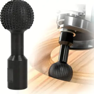 1Pc High Carbon Steel Rotary File 5/8-11 Thread For 4.5/5 Inch Angle Grinder Wood Carving Grinding Polishing Tool
