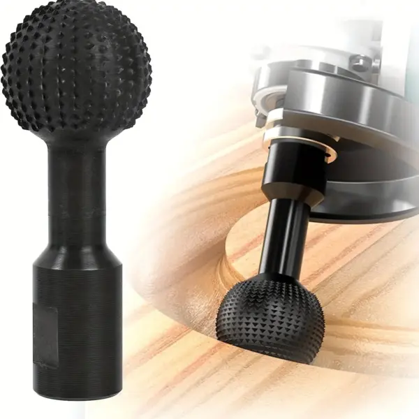 1Pc High Carbon Steel Rotary File 5/8-11 Thread For 4.5/5 Inch Angle Grinder Wood Carving Grinding Polishing Tool