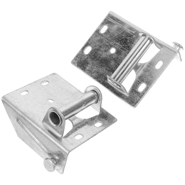 1Pair Garage Door Lifting Bracket Heavy Duty Iron Residential Door Hinge Replacement Fixture Hardware Accessories