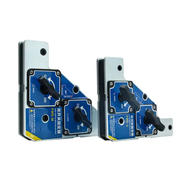 Lishuai Double Switch Magnetic Holder/ On Off  Welding Magnet for Clamping and Fabrication