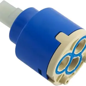 35mm Faucet Cartridge, Single Handle Kitchen Basin Shower Faucet Parts, Ceramic Valve, Replaces 169-640 704-612 704-615