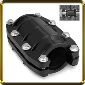 -A95Z Pipe Repair Clamp 3/4 Inch Leak Sealer,Emergency Pipe Repair Kit For Plastic And Metal Pipes