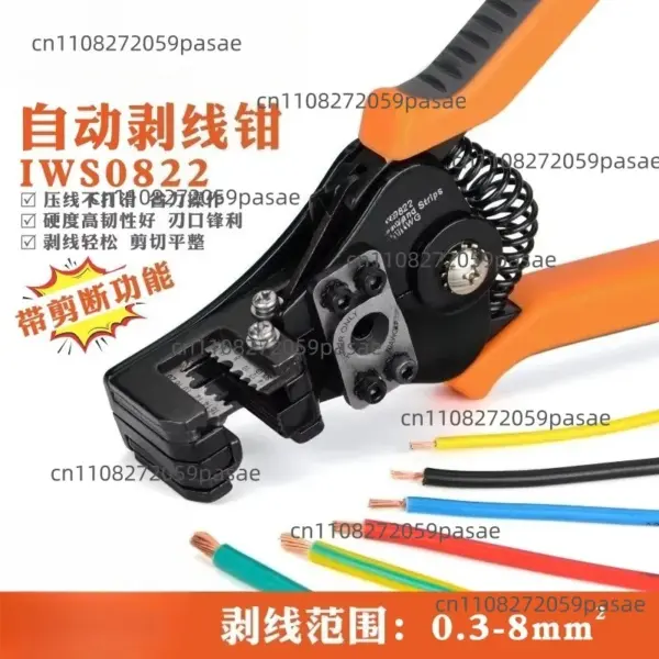 Fully Automatic Wire Stripper Cable Stripper Wire Stripping Pliers 0822 Stripping Pliers Wire Stripping Pliers