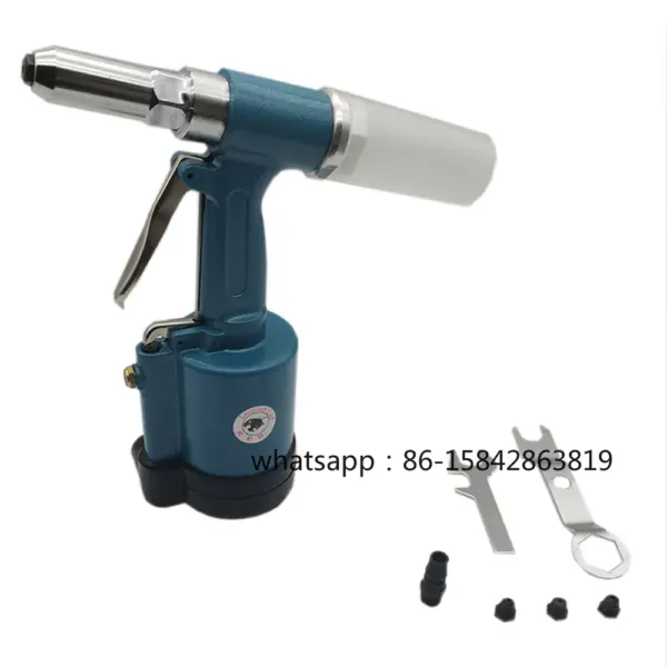 2.4-5.0MM  Professional Pneumatic Blind Rivet Gun Heavy Duty Air Hydraulic Riveter Pneumatic Riveting Gun Rivet Tool Riveter Gun