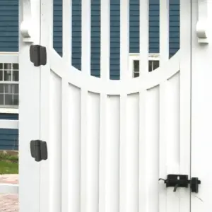 Adjustable Pool Gate Hinges Heavy Duty Self Closing Gate Hinges with Alignment Legs No Rust Fence Hinges Kit for Outdoor Gate