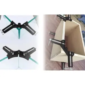 MAKE-Corner Clamps 90 Degree Clamps For Woodworking,Right Angle Clamps Square Woodworking Tools For Photo Framing,Welding
