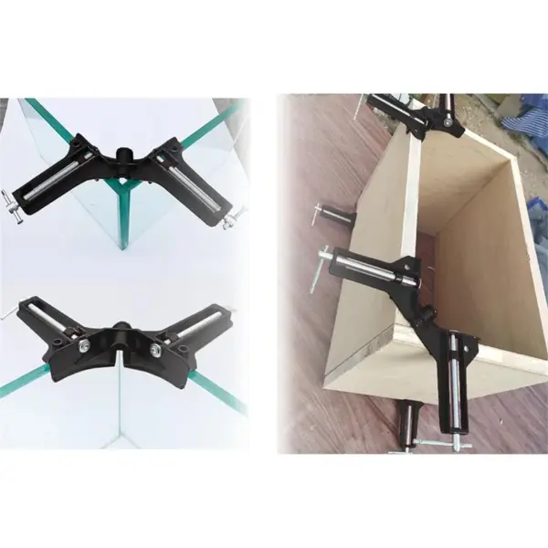 MAKE-Corner Clamps 90 Degree Clamps For Woodworking,Right Angle Clamps Square Woodworking Tools For Photo Framing,Welding