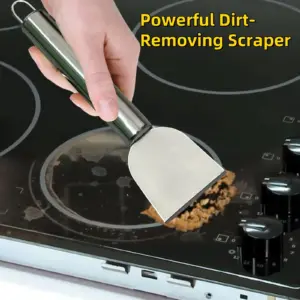 Versatile cleaning scraper Durable metal stainless steel glue remover Snow shovel for kitchen, bathroom and home use