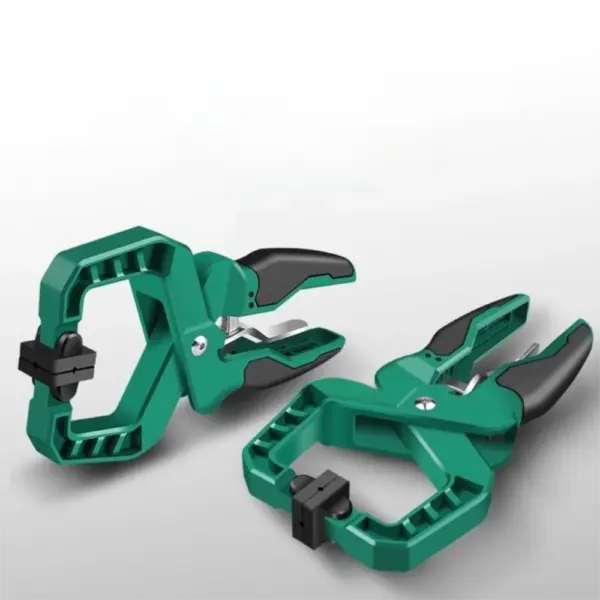 Portable Plastic Quick Clamp Spring Clamps Multi-Purpose Heavy Duty Locking Pliers Non-slip Handle Carpentry Clips Woodworking