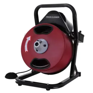 Portable Plastic Power Electric Drain Cleaner Snake Pipe Cleaning Machine New Condition Manual Cleaning Type
