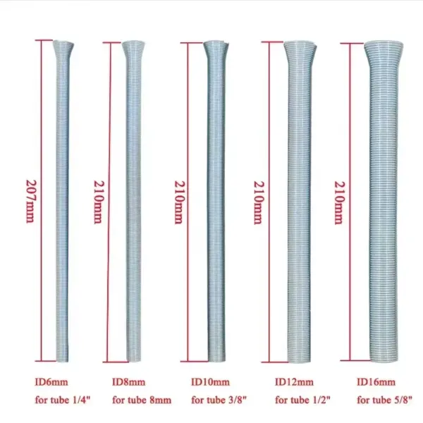 Manual Air Condition Copper Pipe Bending spring pipe bending tool Outside Style Pipeline Spring tube bender
