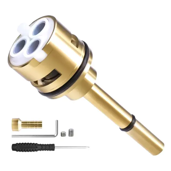 RP51918 Diverter Cartridge 3 Way Shower Diverter Valve Faucet Valve Replacement Parts