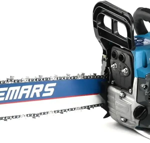 2-cycle 62CC Gas Powered Chainsaw 20" Cordless Petrol Saw Handheld for Wood Cutting
