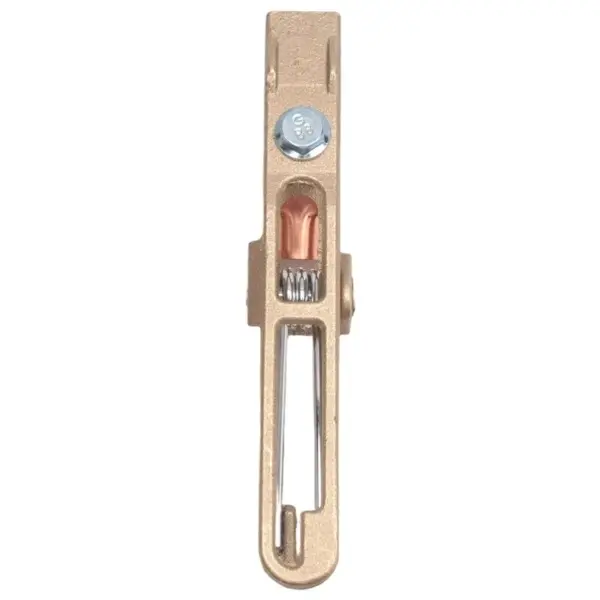 N96R 1 PCS Machine Grounding Clamp TIG Welding Machine Brass Grounding Clamp (260A) Durable Easy To Replace Gold