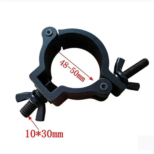 Aluminum Alloy Quick-Release Single-Ring Buckle Fast Lamp Hook Wrench Fitting Stage Light Disassembly Ring Clamp Strap